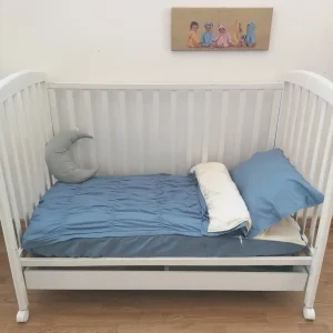 Zip&Dream, Set da letto Lettino Standard 60×125, Baby, Puro – Mare