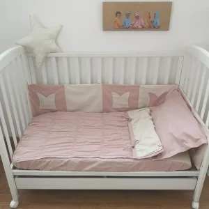 Zip&Dream, Set da letto Lettino Standard 60×125, Baby, Puro – Rosa