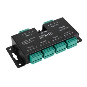 Amplificatore segnale strisce LED digitali 5-24V 4 uscite