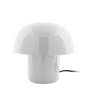 LEITMOTIV Lampada da tavolo fungo color bianco “Fat Mushroom Mini” – 20 x h 20 cm