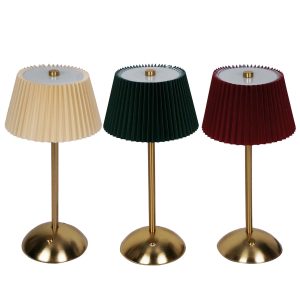 Lampada Touch “Lola” assortita – ⌀ 14 x h 30 cm